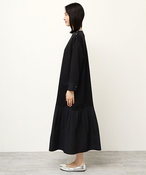 MOGA / モガ ロング・マキシ丈ワンピース | シルケットバイオポンチフレアーワンピース | 詳細6