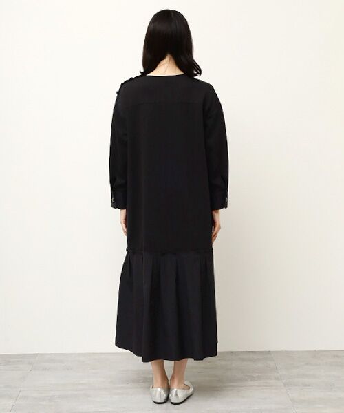 MOGA / モガ ロング・マキシ丈ワンピース | シルケットバイオポンチフレアーワンピース | 詳細7