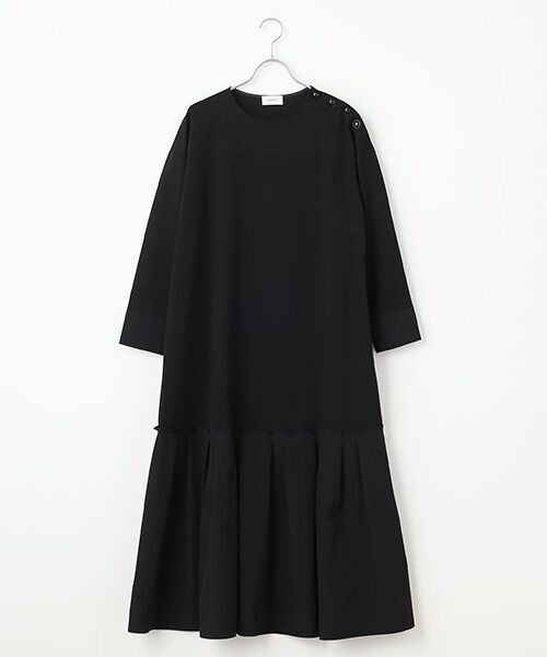 MOGA / モガ ロング・マキシ丈ワンピース | シルケットバイオポンチフレアーワンピース | 詳細9