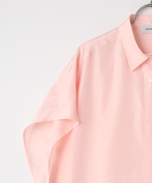 MOGA / モガ シャツ・ブラウス | セシェプレーンケープシャツ | 詳細8