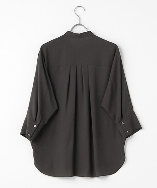 MOGA / モガ シャツ・ブラウス | ソフトジョーゼットドルマンスリーブブラウス | 詳細1