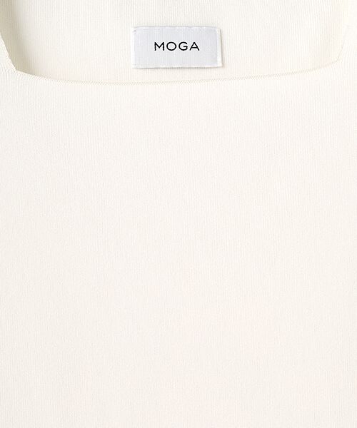 MOGA / モガ タンクトップ | キュプラポリエステルスクエアネックタンクトップ | 詳細1