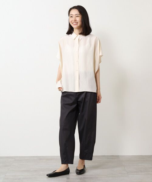 MOGA / モガ その他パンツ | サイロコットンツイルバレルシルエットパンツ | 詳細9