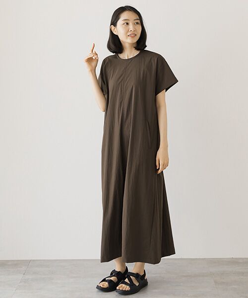 さとあ✨PLEATS PLEASE ロングシャツワンピース モザイク 極美品 本人期✨PLEATS PLEASE ロングシャツワンピース モザイク