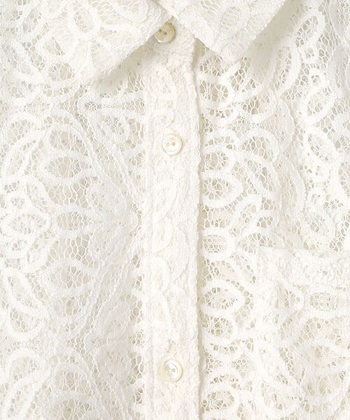 MOGA / モガ シャツ・ブラウス | feerique　ボタニカルレースシャツ | 詳細1