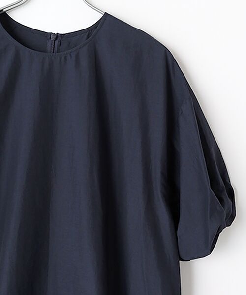 MOGA / モガ シャツ・ブラウス | feerique　ナイロンコットンタフタコクーンシルエットブラウス | 詳細4