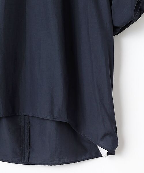 MOGA / モガ シャツ・ブラウス | feerique　ナイロンコットンタフタコクーンシルエットブラウス | 詳細5