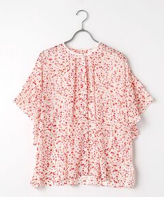 MOGA / モガ シャツ・ブラウス | wb スターダストドットＰt ラウンドカラーブラウス