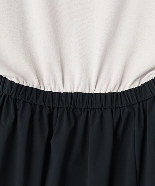 MOGA / モガ ロング・マキシ丈ワンピース | 雑誌eclat ×スタイリスト池田奈加子コラボ マイクロタスランコンビワンピース | 詳細6