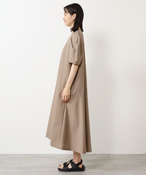 MOGA / モガ ロング・マキシ丈ワンピース | 雑誌eclat ×スタイリスト池田奈加子コラボ ファンクショナルブロードフレアーワンピース | 詳細7