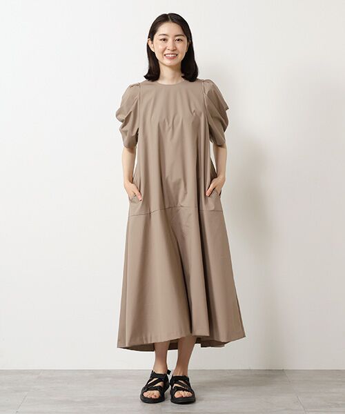 MOGA / モガ ロング・マキシ丈ワンピース | 雑誌eclat ×スタイリスト池田奈加子コラボ ファンクショナルブロードフレアーワンピース | 詳細9