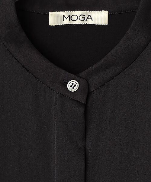 MOGA / モガ ロング・マキシ丈ワンピース | 雑誌eclat ×スタイリスト池田奈加子コラボ ドレープサテンワンピース | 詳細1