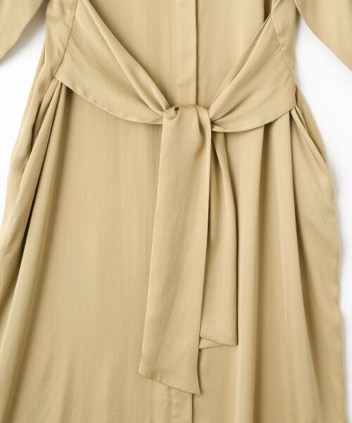 MOGA / モガ ロング・マキシ丈ワンピース | 雑誌eclat ×スタイリスト池田奈加子コラボ ドレープサテンワンピース | 詳細6