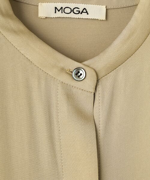 MOGA / モガ ロング・マキシ丈ワンピース | 雑誌eclat ×スタイリスト池田奈加子コラボ ドレープサテンワンピース | 詳細8