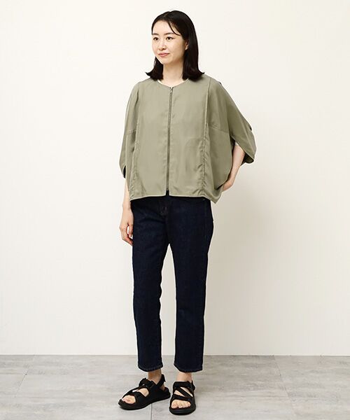 MOGA / モガ ブルゾン | キュプラツイルブルゾン | 詳細11