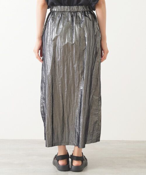 MOGA / モガ ロング・マキシ丈スカート | ナイロンフォイルスカート | 詳細7