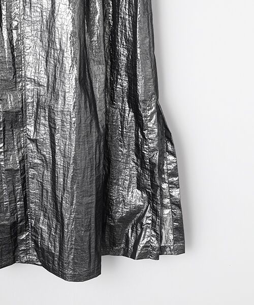 MOGA / モガ ロング・マキシ丈スカート | ナイロンフォイルスカート | 詳細3