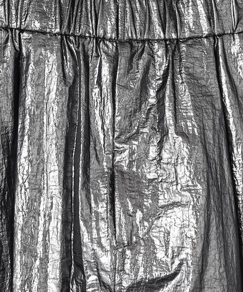 MOGA / モガ ロング・マキシ丈スカート | ナイロンフォイルスカート | 詳細5