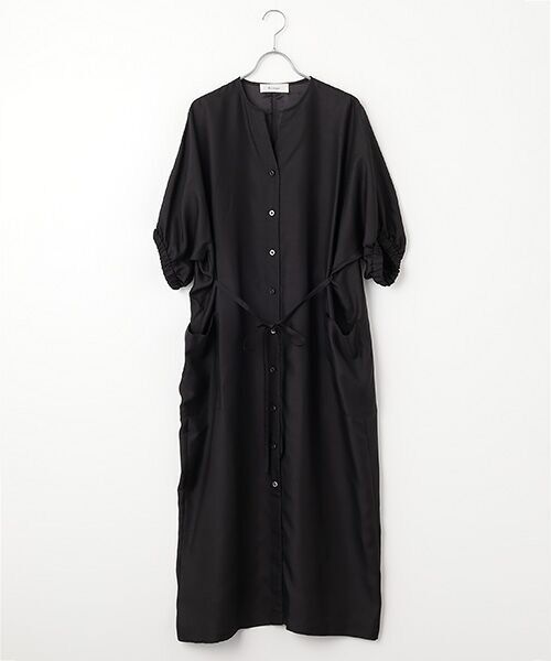 feerique シャンタンワンピース （ロング・マキシ丈ワンピース