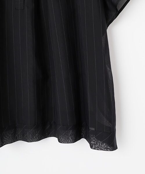 MOGA / モガ シャツ・ブラウス | feerique 強撚TCボイルシアーローンブラウス | 詳細3