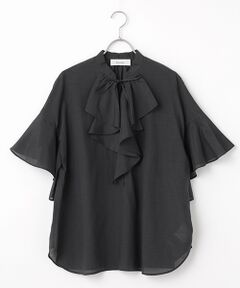 セール】 リネンワッシャーバンドカラーシャツ （シャツ