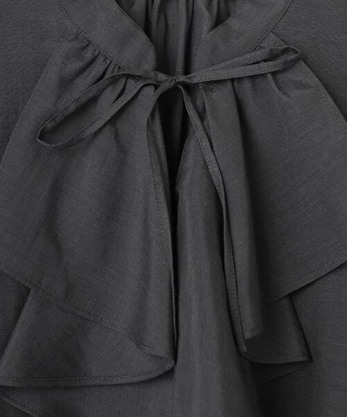 MOGA / モガ シャツ・ブラウス | feerique シルキーローンフリルブラウス | 詳細1