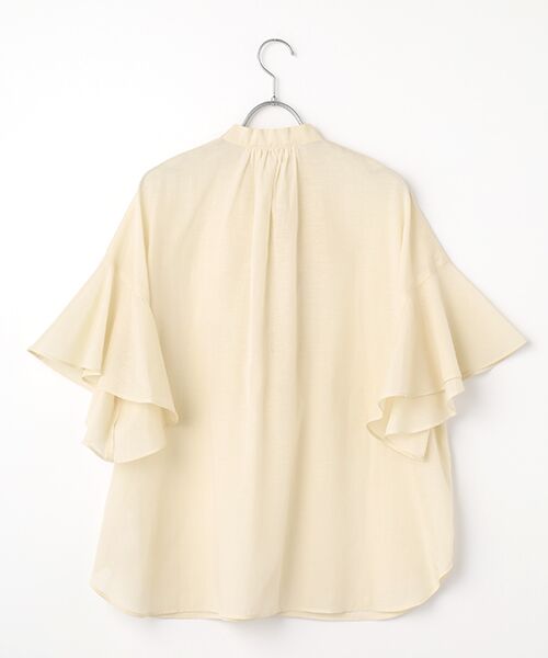 MOGA / モガ シャツ・ブラウス | feerique シルキーローンフリルブラウス | 詳細2