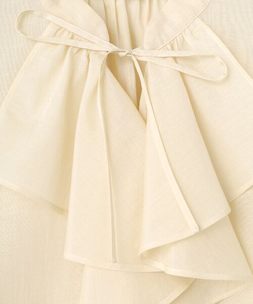 MOGA / モガ シャツ・ブラウス | feerique シルキーローンフリルブラウス | 詳細5