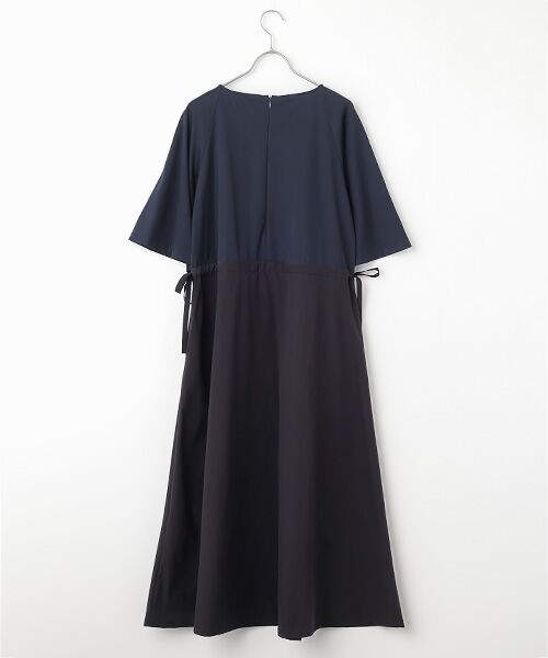 MOGA / モガ ロング・マキシ丈ワンピース | R/Nジャージードッキングフレアーワンピース | 詳細2