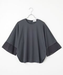 新品タグ付き MOGA モガ レース切替え トップス ゆったりシルエット 新品タグ付き MOGA モガ レース切替え トップス ゆったり