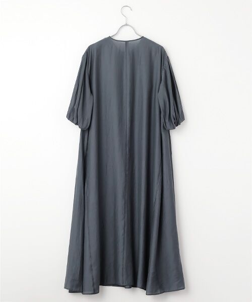 MOGA / モガ ロング・マキシ丈ワンピース | シャイニーローンタンブラーAラインシルエットワンピース | 詳細1