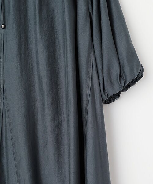 MOGA / モガ ロング・マキシ丈ワンピース | シャイニーローンタンブラーAラインシルエットワンピース | 詳細3