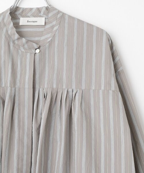 MOGA / モガ シャツ・ブラウス | feerique　エアリーコットンAラインブラウス | 詳細2
