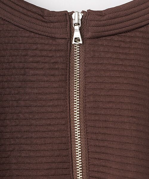 MOGA / モガ カットソー | feerique　キルトストライプコクーンシルエットプルオーバー | 詳細4