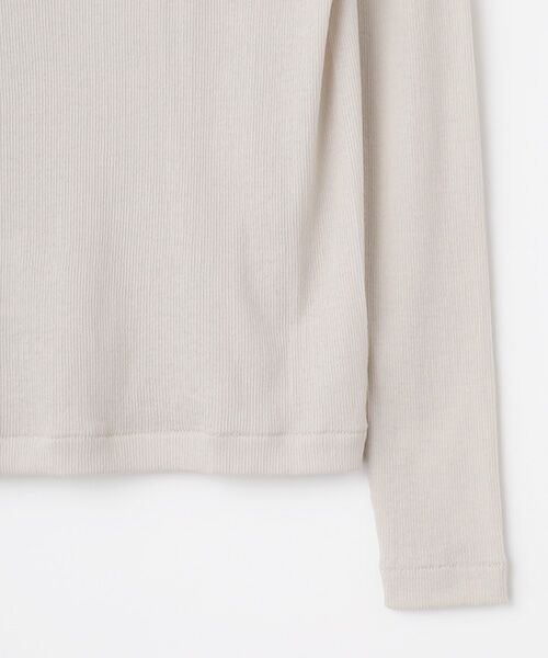 MOGA / モガ カットソー | コットンテレコハイネックインナー | 詳細4