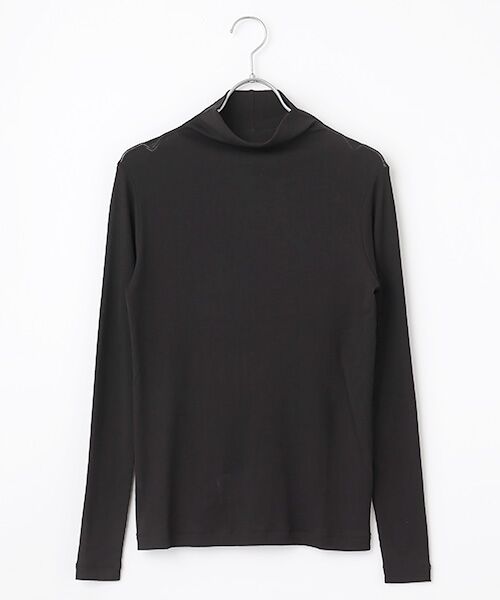 MOGA/モガ コットンテレコハイネックインナー ブラック M