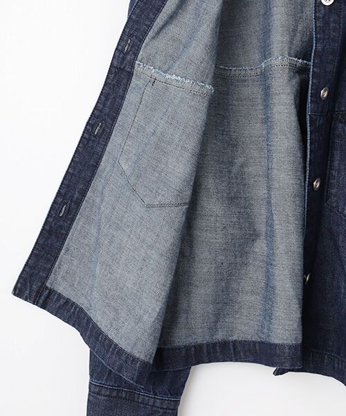MOGA / モガ ブルゾン | feerique　デニムシャツブルゾン | 詳細5