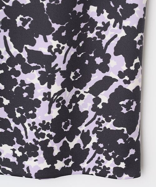 MOGA / モガ ロング・マキシ丈スカート | wb ぼかしフラワープリントポンチタイトスカート | 詳細4