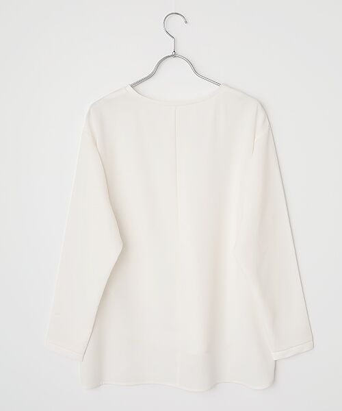 MOGA / モガ シャツ・ブラウス | 強撚2WAYプルオーバーブラウス | 詳細1