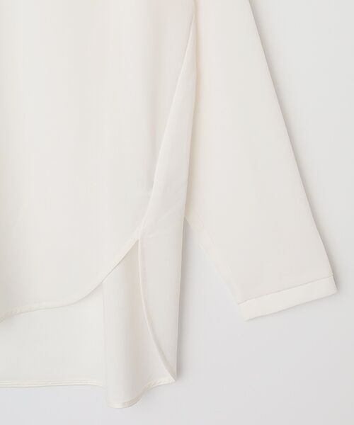 MOGA / モガ シャツ・ブラウス | 強撚2WAYプルオーバーブラウス | 詳細3