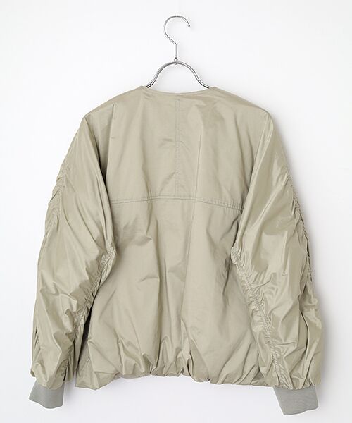 MOGA / モガ ブルゾン | ライトグログランバルーンショートブルゾン | 詳細1