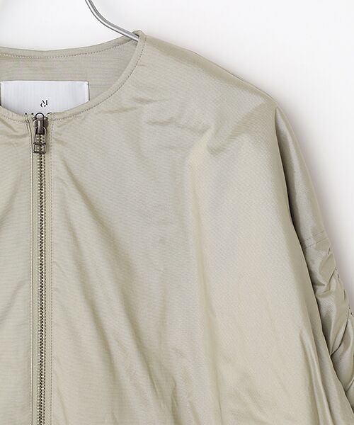 MOGA / モガ ブルゾン | ライトグログランバルーンショートブルゾン | 詳細2