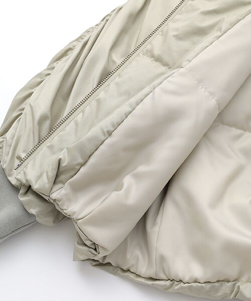 MOGA / モガ ブルゾン | ライトグログランバルーンショートブルゾン | 詳細4