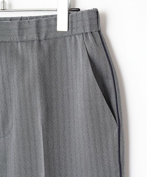 MOGA / モガ スラックス・ドレスパンツ | ヘリンボンストレッチテーパードパンツ | 詳細2