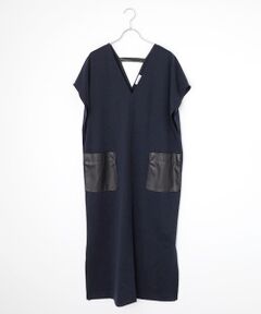 MOGA / モガ ロング・マキシ丈ワンピース | コットンナイロンポンチジャンパースカート