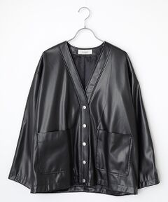 【美品】MOGA モガ 羊革 レザー × ファー レザージャケット BLACK 美品】MOGA モガ 羊革 レザー × ファー レザージャケット BLACK