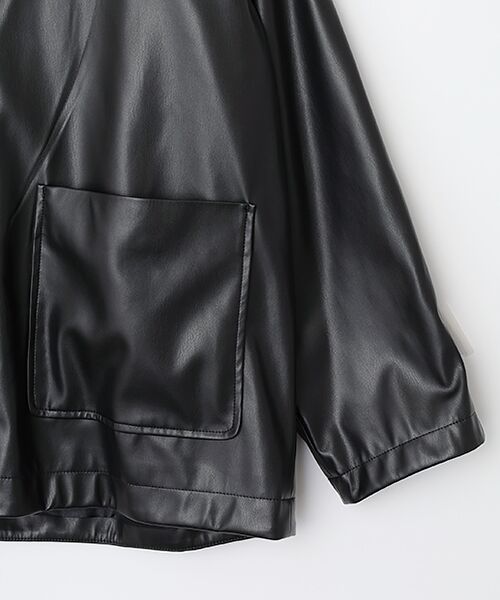 MOGA / モガ レザーブルゾン・ジャケット | feerique フェイクレザージャケット | 詳細3