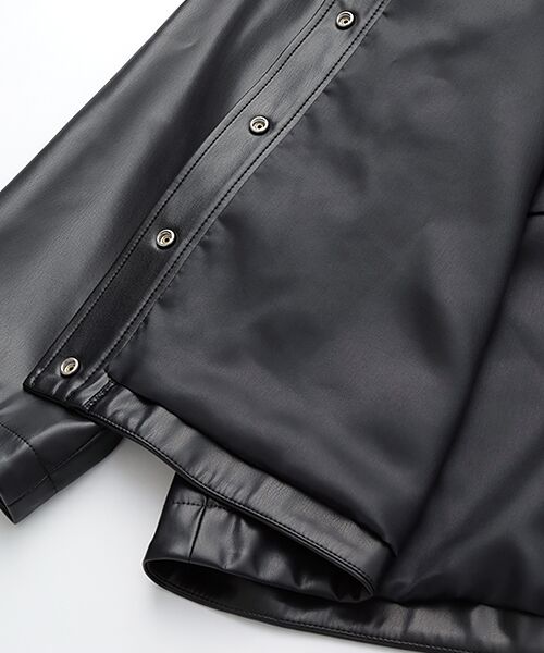 MOGA / モガ レザーブルゾン・ジャケット | feerique フェイクレザージャケット | 詳細4