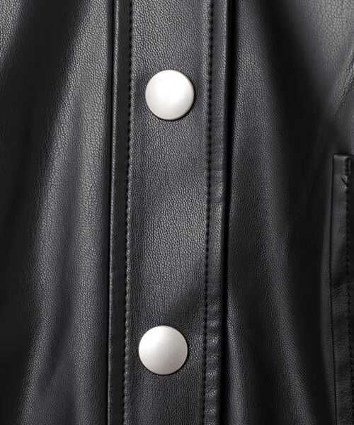 MOGA / モガ レザーブルゾン・ジャケット | feerique フェイクレザージャケット | 詳細5