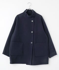 MOGA / モガ その他アウター | メルトンリバースタンドカラーコート